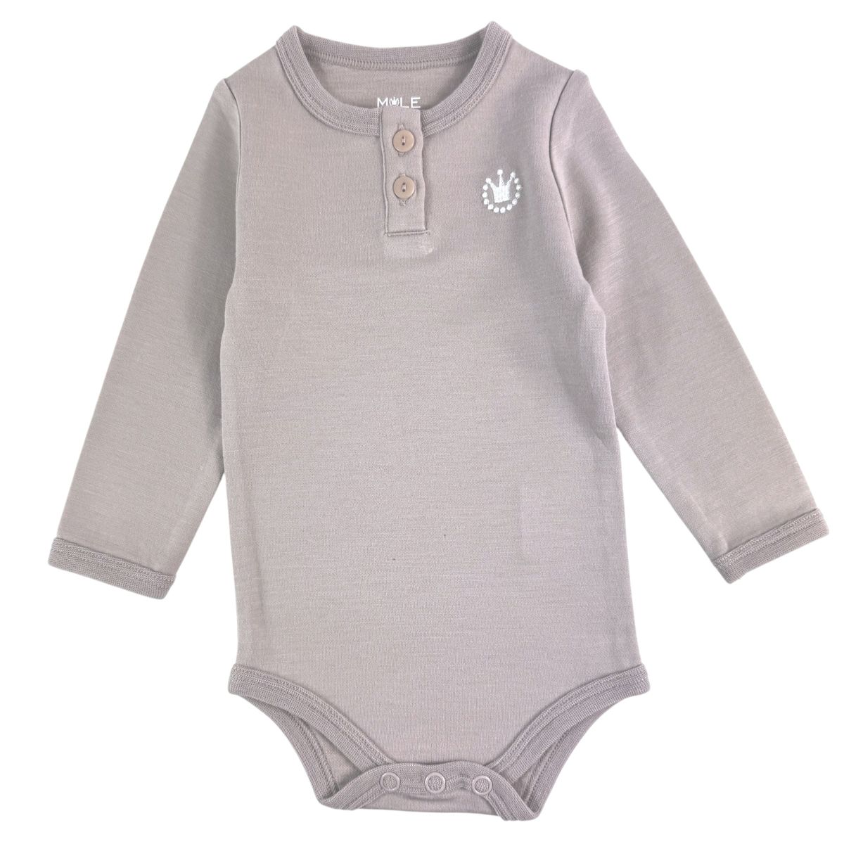 Scuba body med knappestolpe | Beige